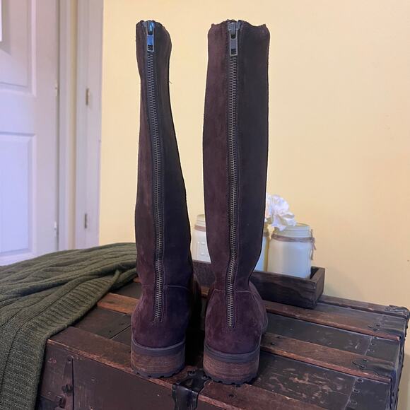 UGG Australia Seldon Women's Tall Brown Suede Boots Size 7 Riding Boots - Picture 5 of 8